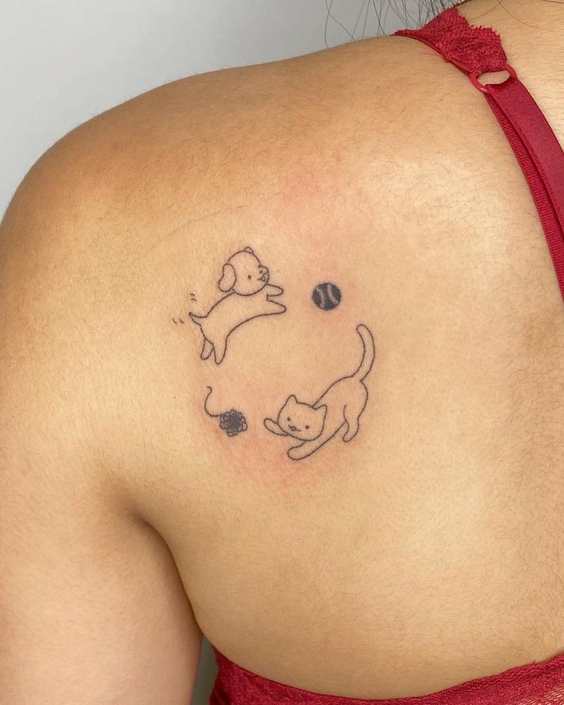 30 Cute Puppy Tattoos You Must Love