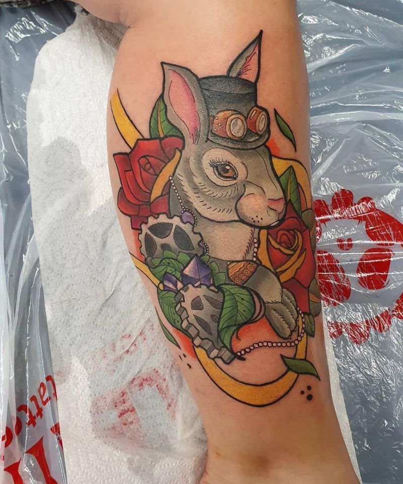 30 Wonderful Rabbit Tattoos Make You Attractive