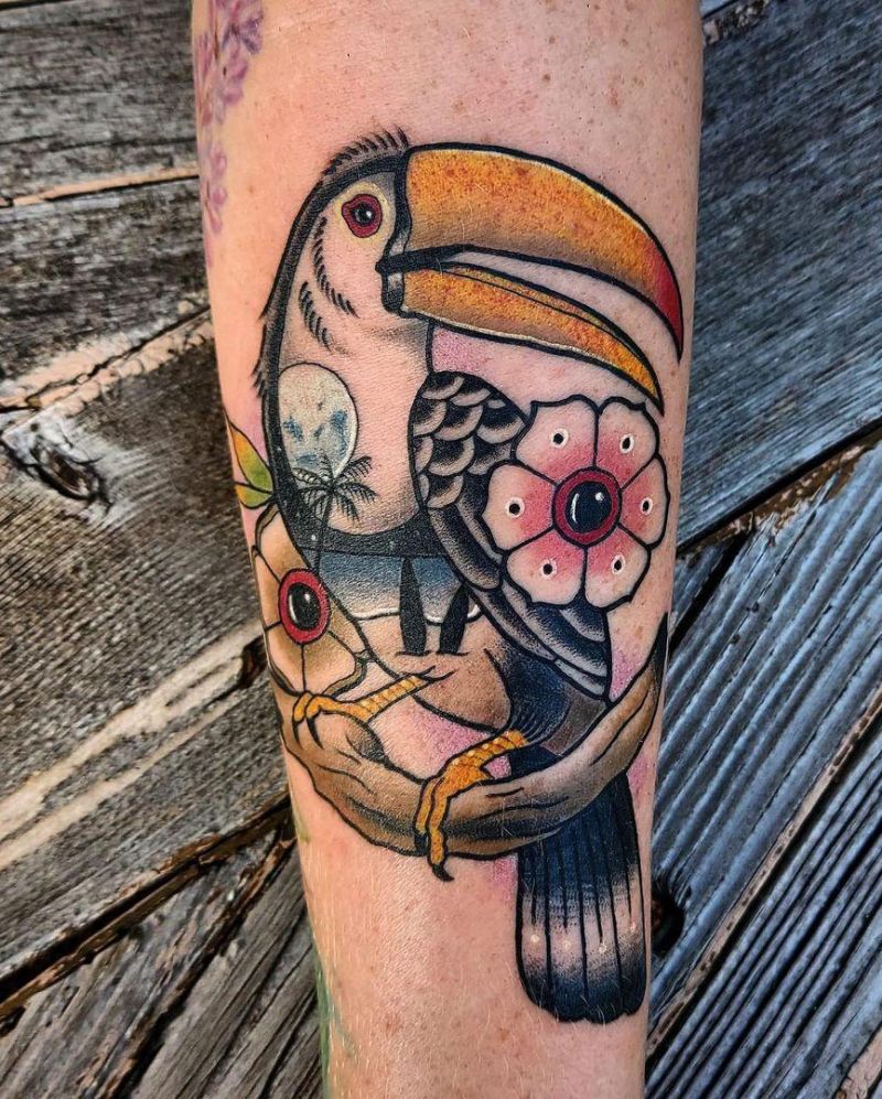 30 Cute Toucan Tattoos to Inspire You