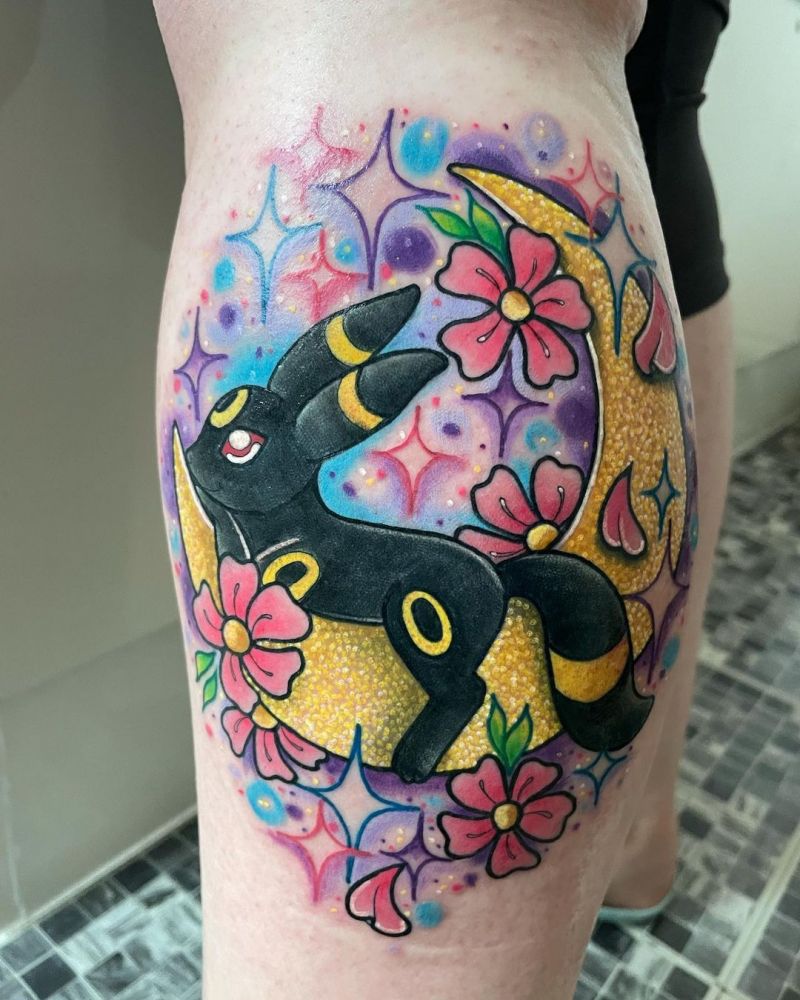 30 Cute Umbreon Tattoos You Must See