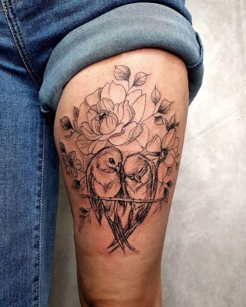 30 Gorgeous Bird Tattoos for Your Inspiration