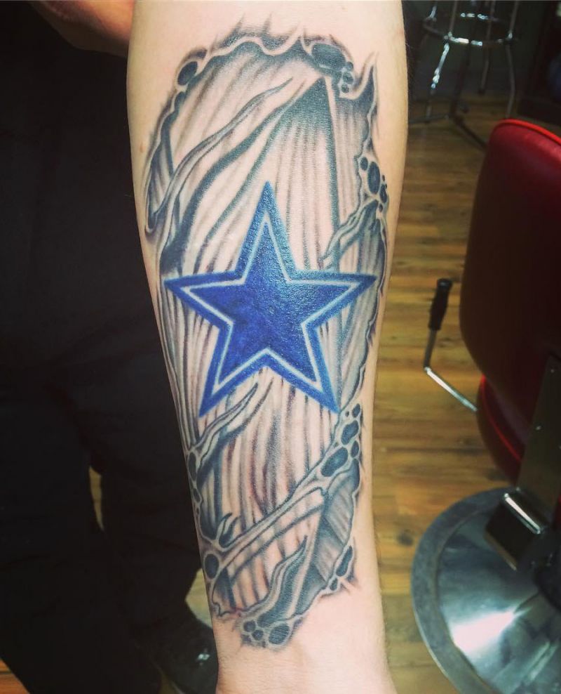 30 Pretty Dallas Cowboys Tattoos You Must Love