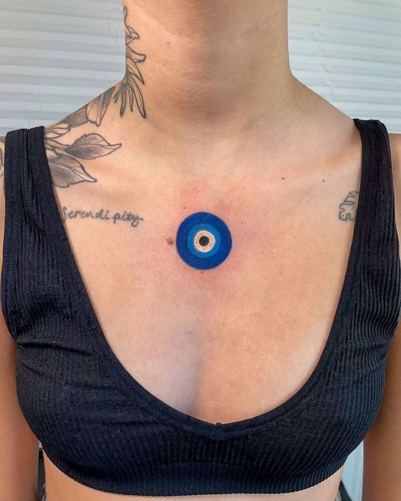 30 Gorgeous Evil Eye Tattoos You Will Love