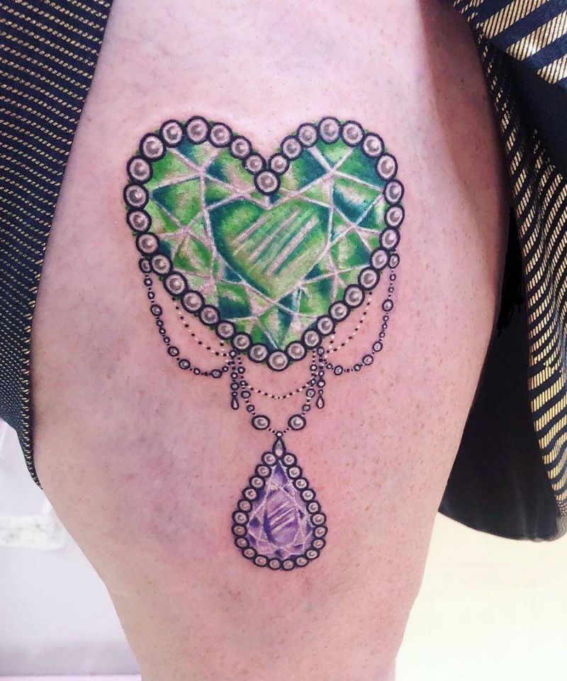 30 Gorgeous Gemstone Tattoos You Must See