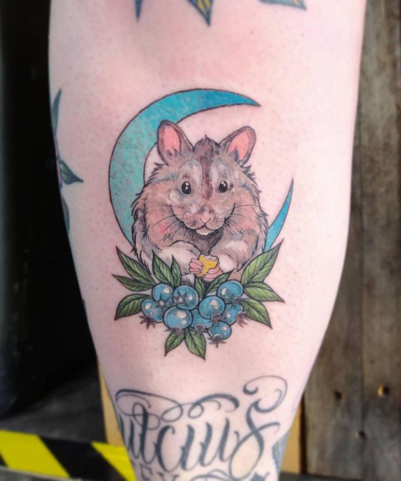 30 Cute Hamster Tattoos You Must See