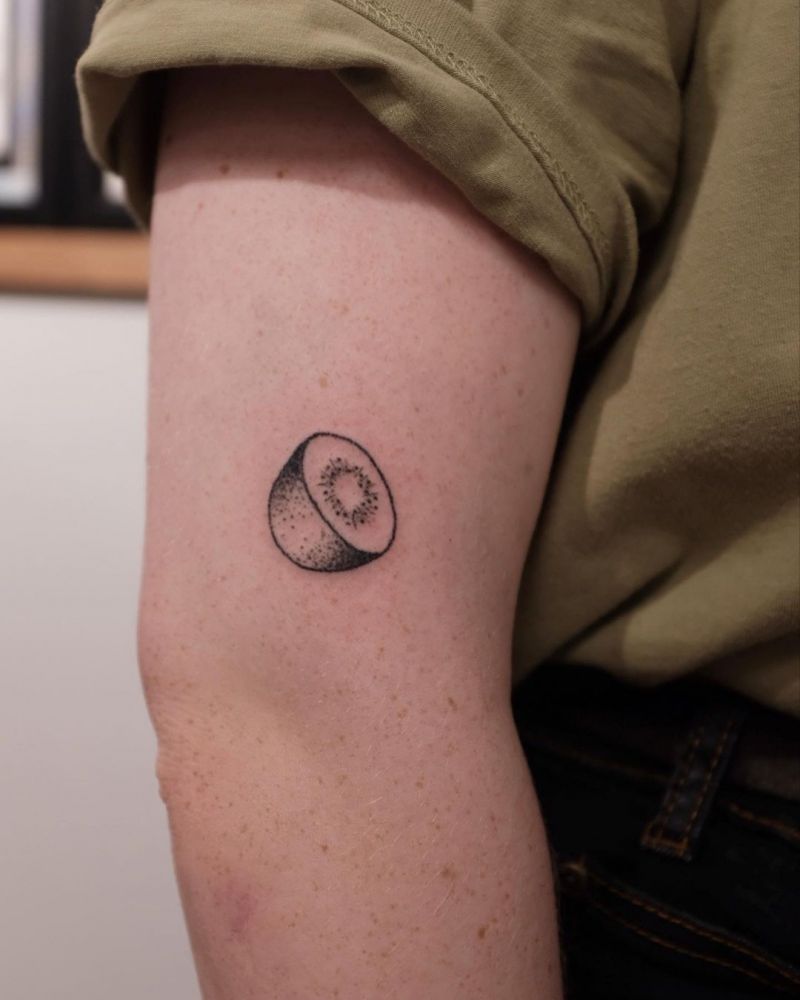 30 Pretty Kiwifruit Tattoos You Will Love