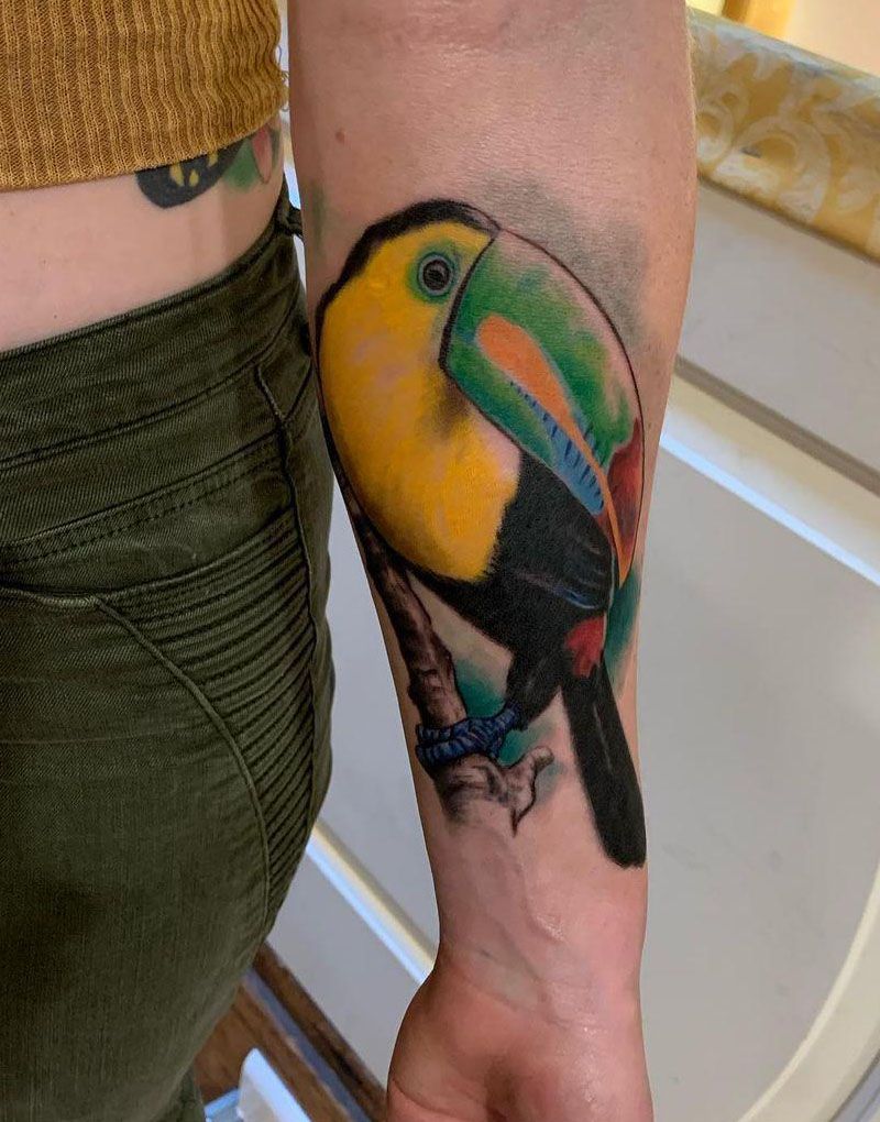 30 Cute Toucan Tattoos to Inspire You