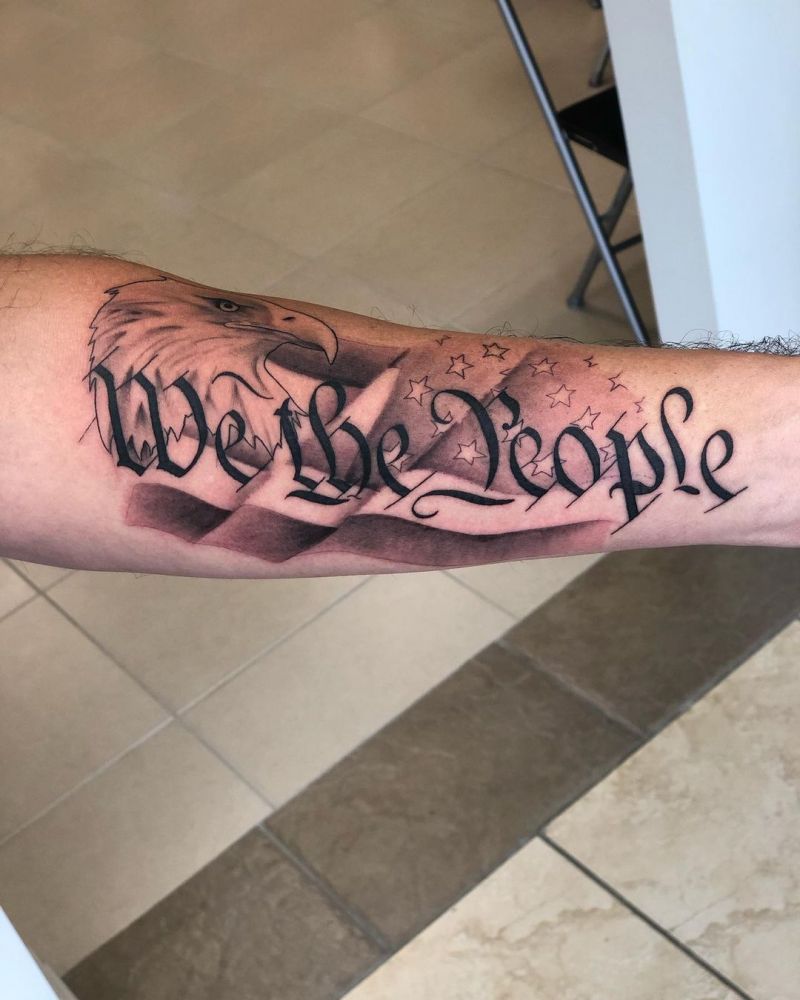 30 Perfect We The People Tattoos You Must Try