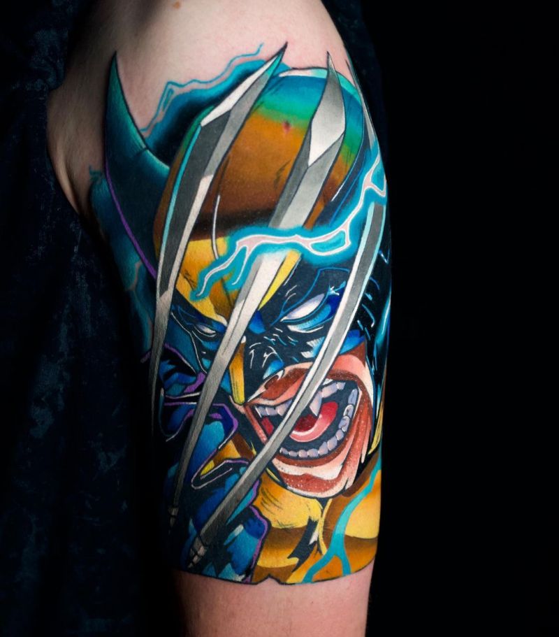 30 Gorgeous Wolverine Tattoos for Your Inspiration