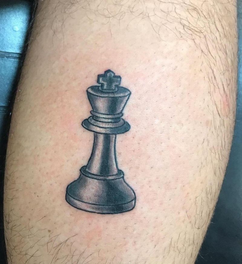 30 Pretty Chess Tattoos You Will Love