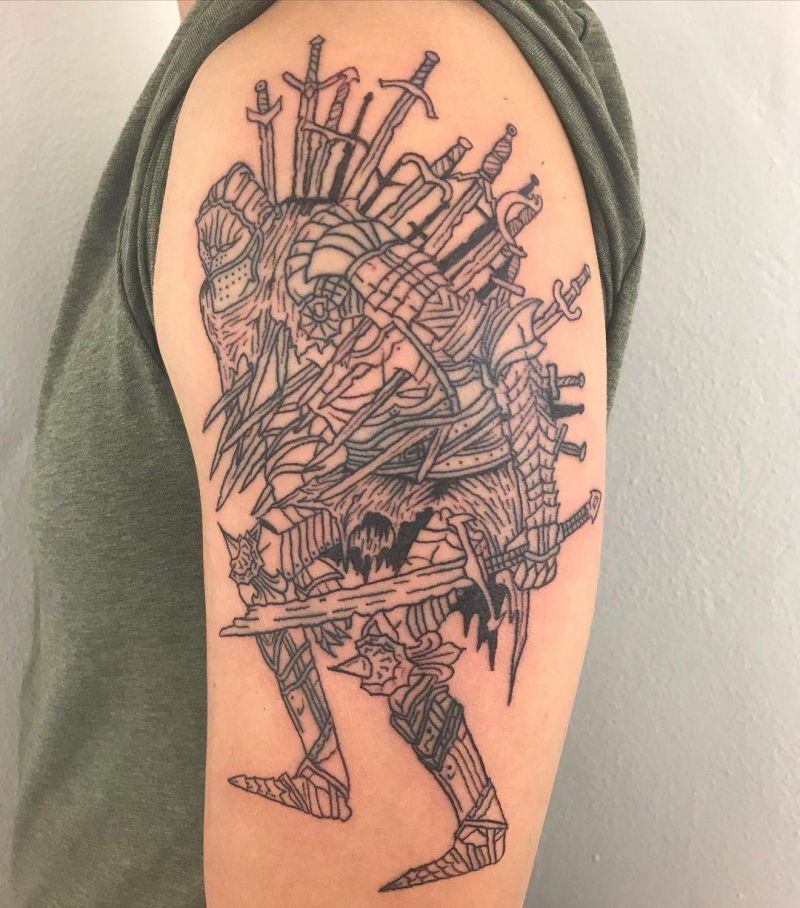 30 Gorgeous Dark Souls Tattoos You Can Copy