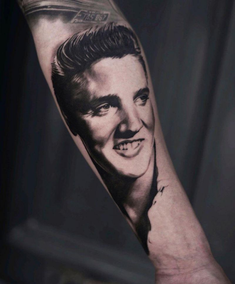 30 Pretty Elvis Tattoos You Will Love