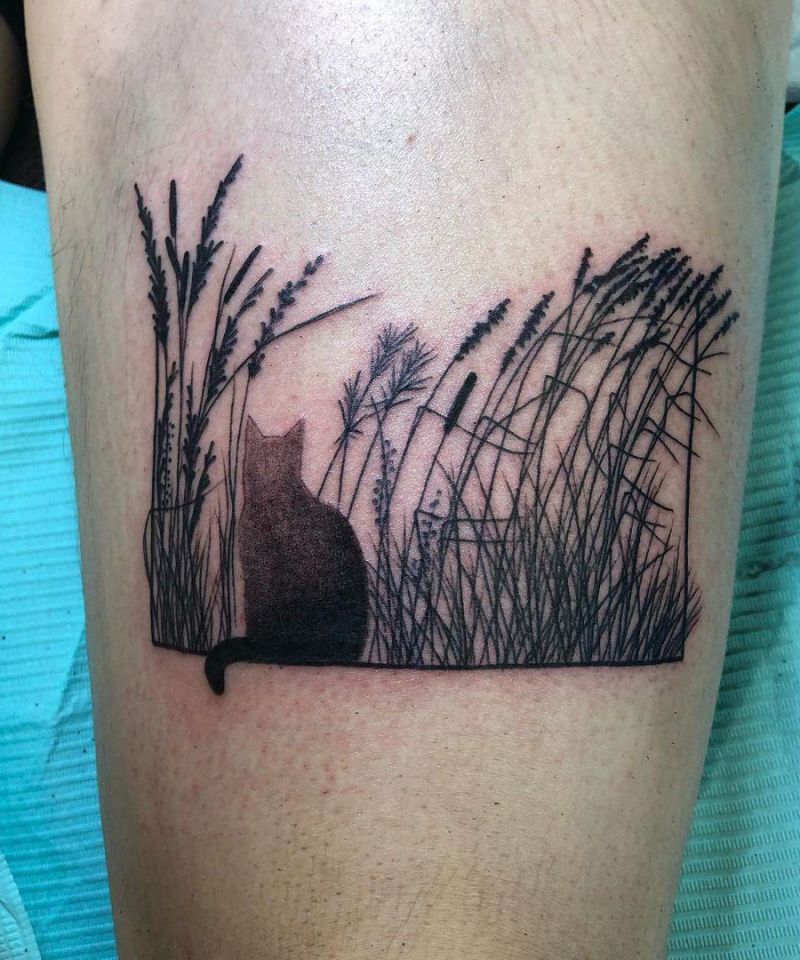 30 Pretty Grass Tattoos You Can’t Miss