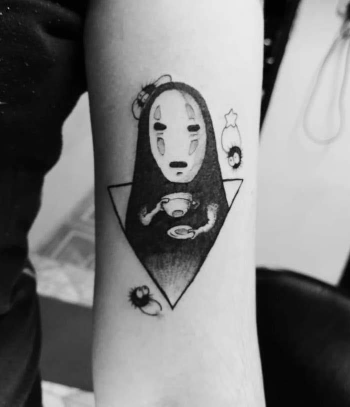 30 Cute Kaonashi Tattoos Make You Attractive