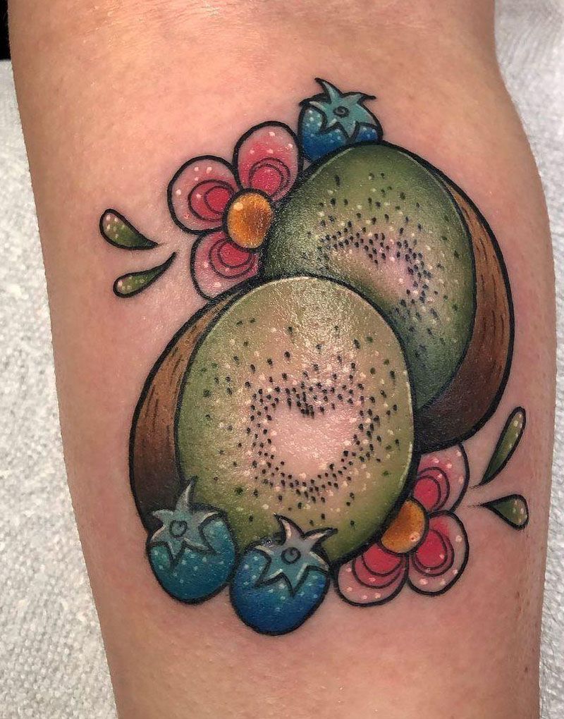 30 Pretty Kiwifruit Tattoos You Will Love