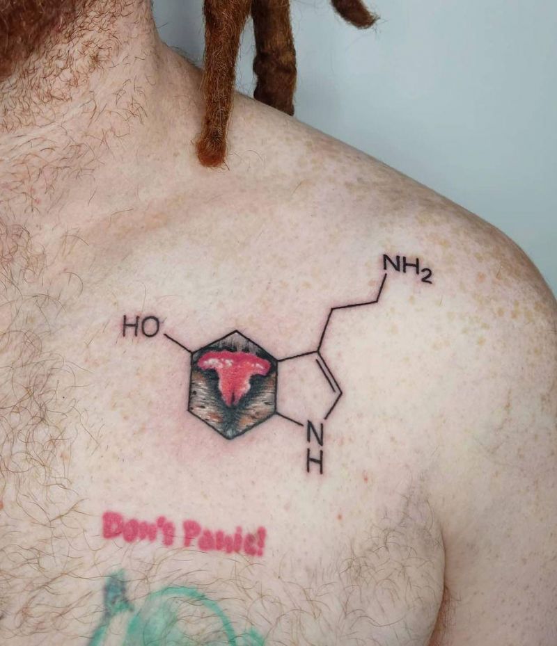 30 Pretty Serotonin Tattoos You Can't Miss