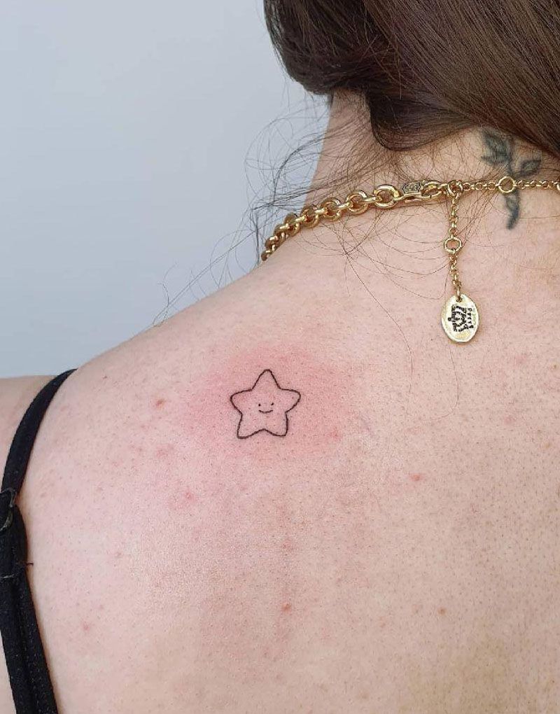 30 Pretty Smiley Face Tattoos You Can Copy