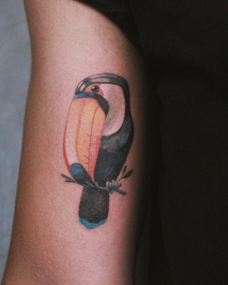 30 Cute Toucan Tattoos to Inspire You