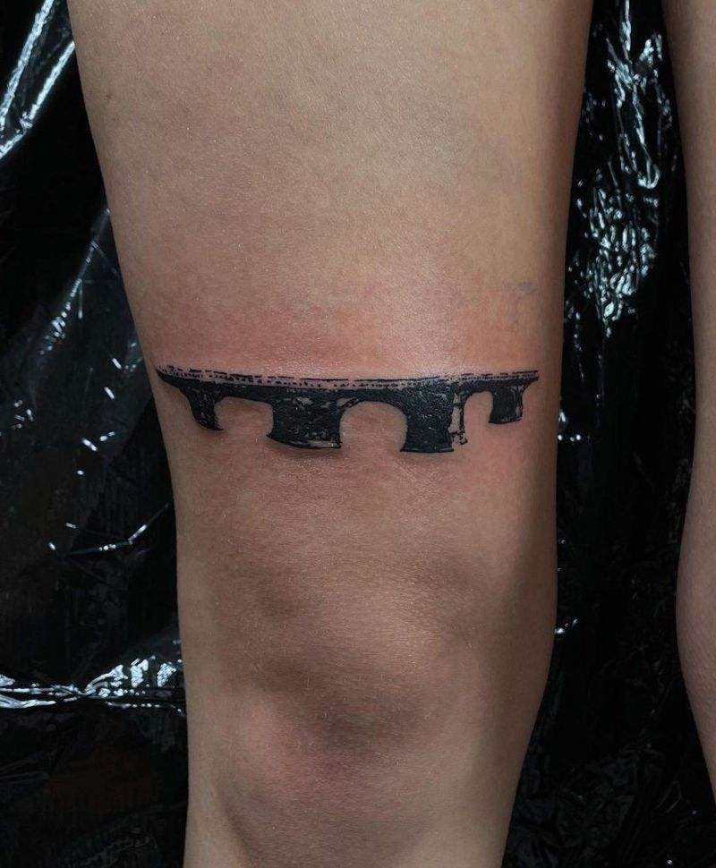 30 Pretty Bridge Tattoos for Your Inspiration