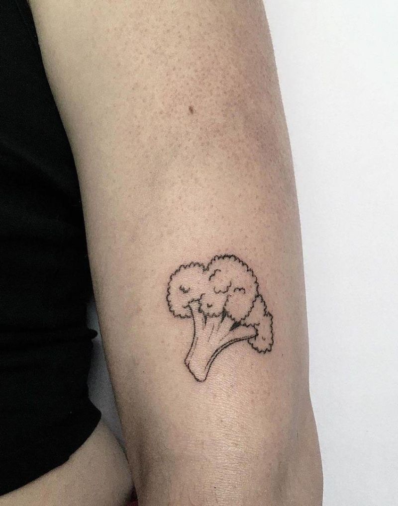 30 Pretty Broccoli Tattoos You Will Love