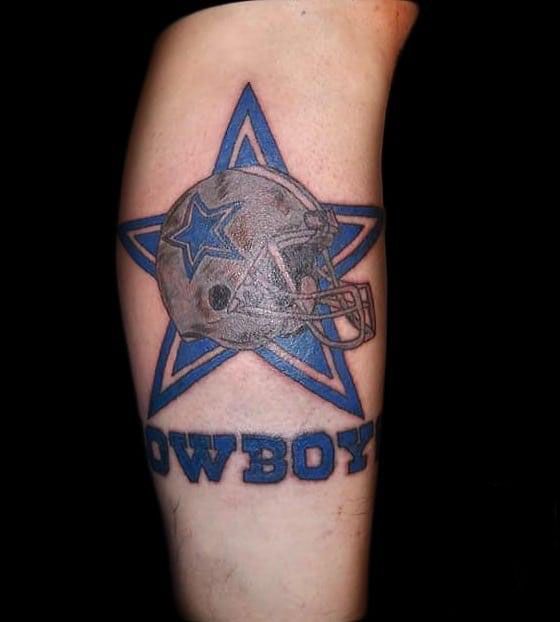 30 Pretty Dallas Cowboys Tattoos You Must Love