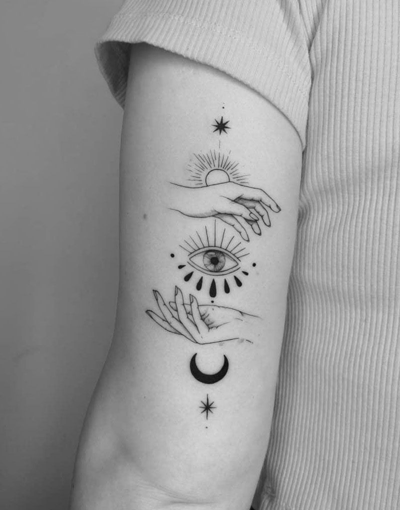 30 Gorgeous Evil Eye Tattoos You Will Love