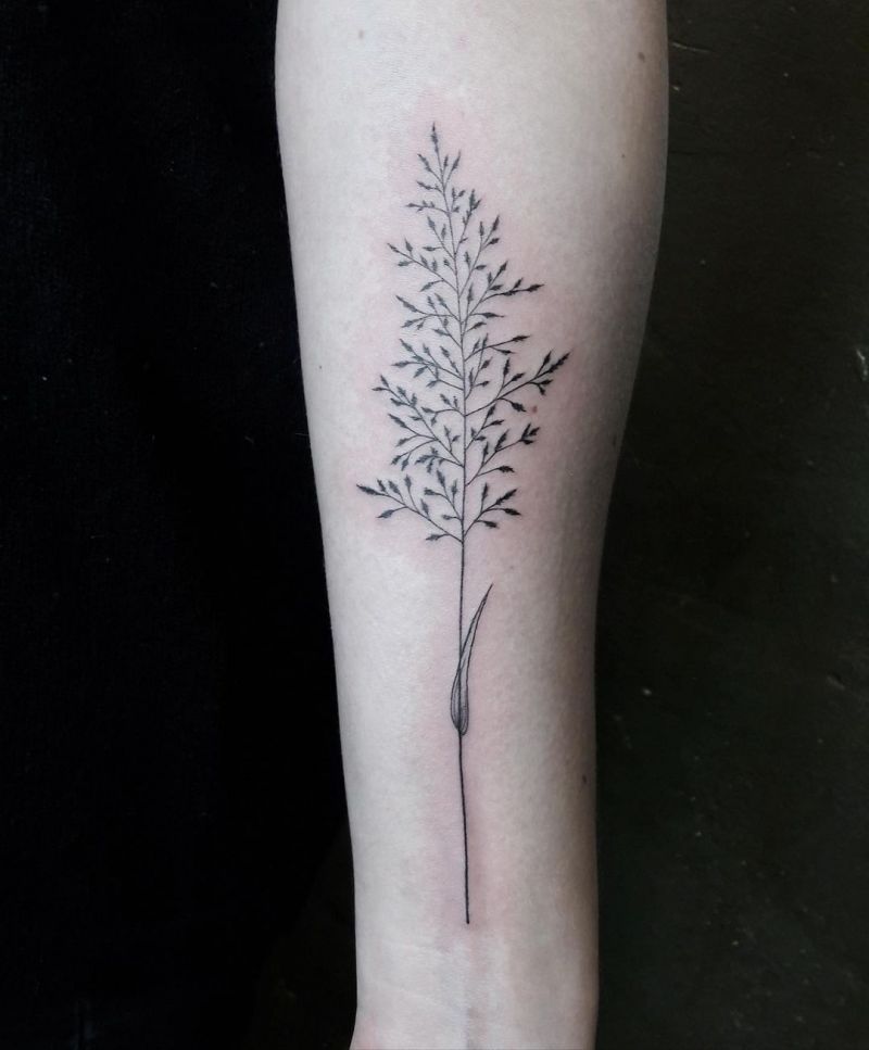 30 Pretty Grass Tattoos You Can’t Miss