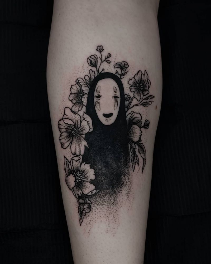 30 Cute Kaonashi Tattoos Make You Attractive