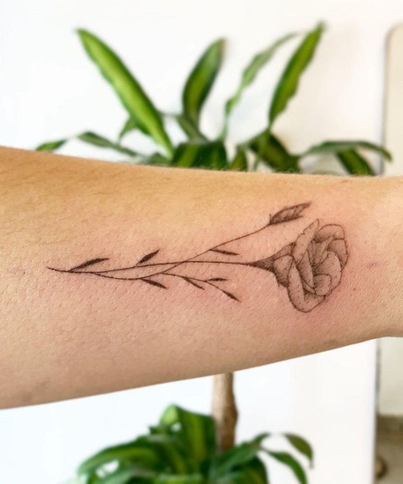30 Pretty Lisianthus Tattoos You Must See