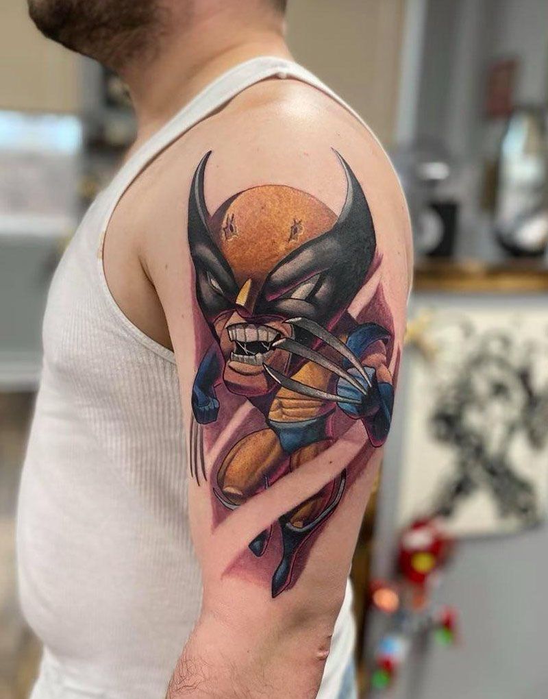 30 Gorgeous Wolverine Tattoos for Your Inspiration