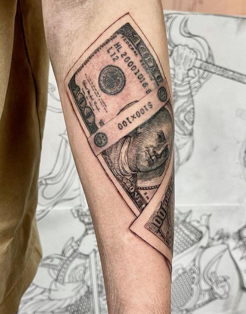 30 Pretty Dollar Tattoos You Can Copy