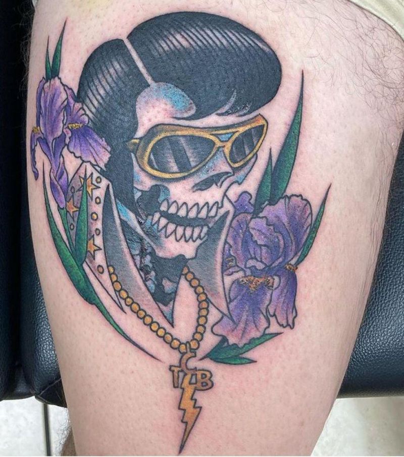 30 Pretty Elvis Tattoos You Will Love