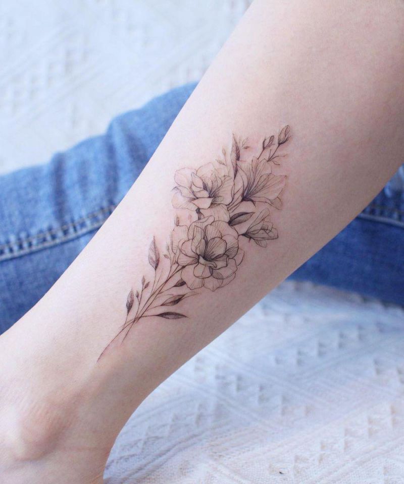 30 Pretty Lisianthus Tattoos You Must See