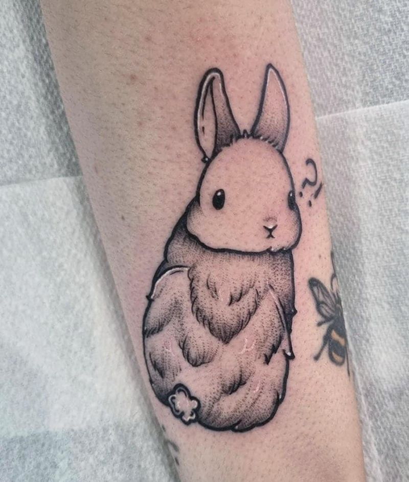 30 Wonderful Rabbit Tattoos Make You Attractive