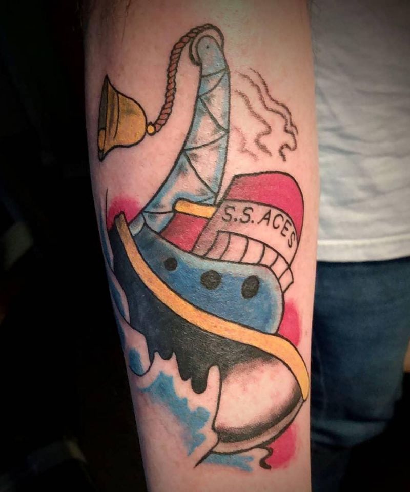 30 Pretty Tugboat Tattoos for Your Inspiration