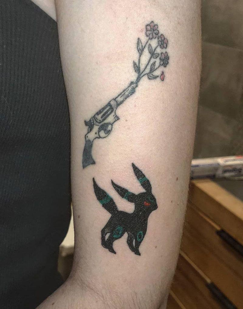 30 Cute Umbreon Tattoos You Must See