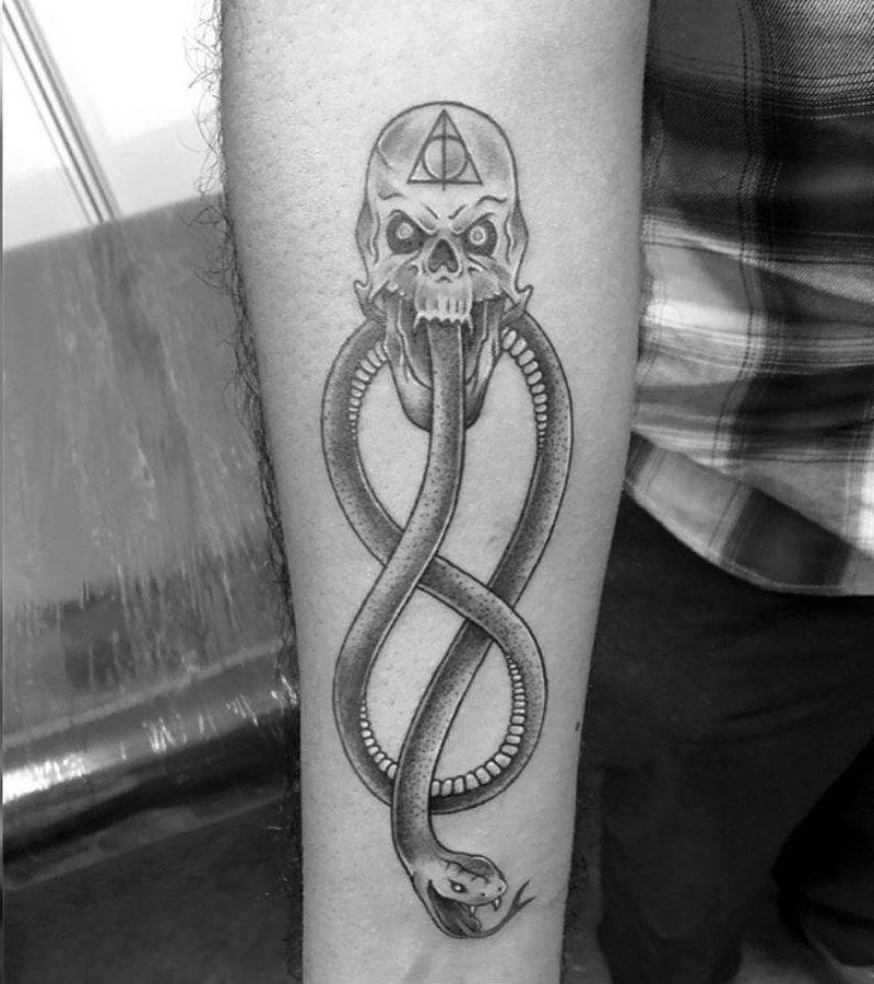 30 Wonderful Death Eater Tattoos You Can Copy