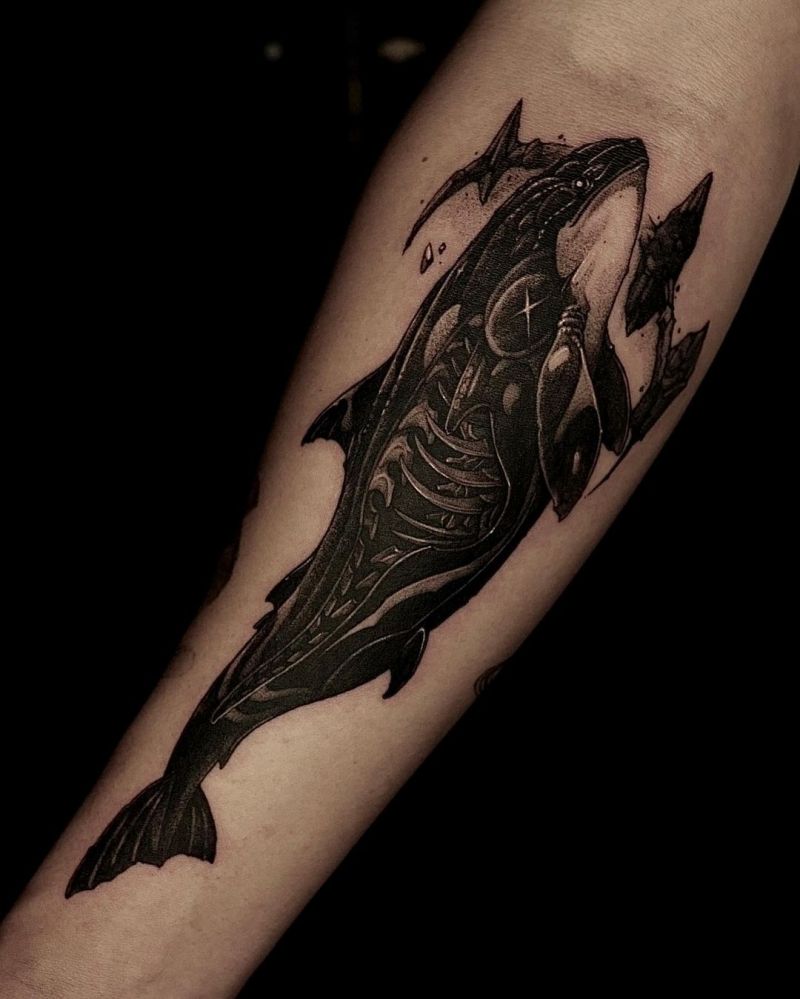 30 Pretty Killer Whale Tattoos You Will Love