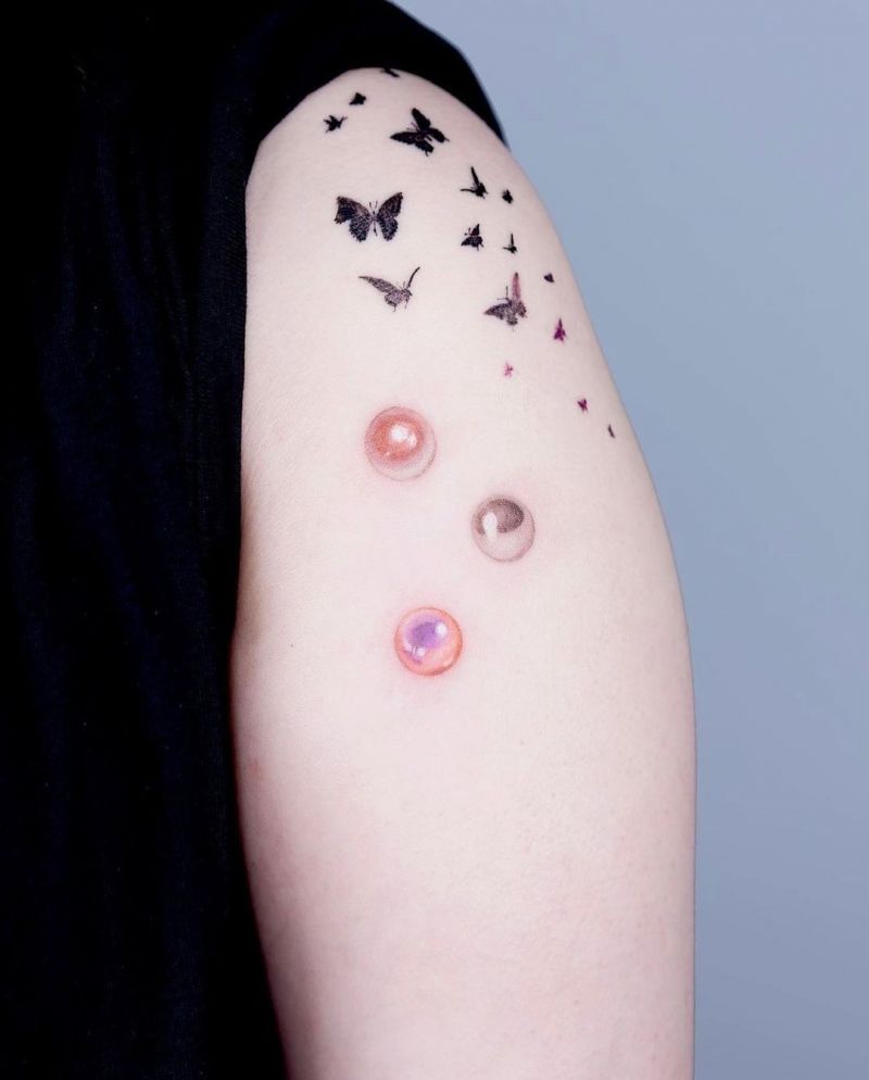 30 Elegant Pearl Tattoos You Must Love