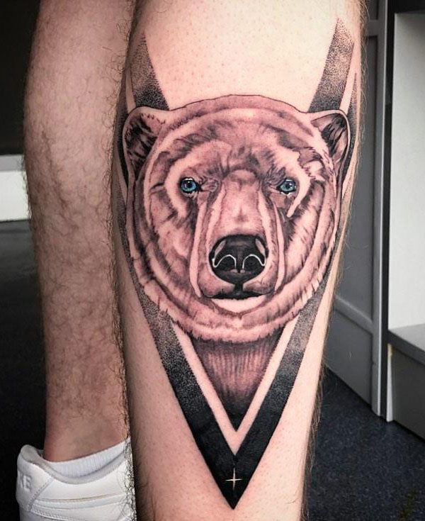 30 Gorgeous Polar Bear Tattoos to Inspire You