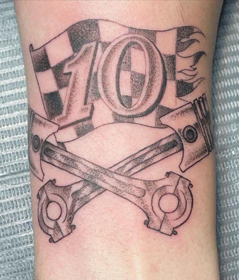 30 Wonderful Racing Tattoos You Must Love