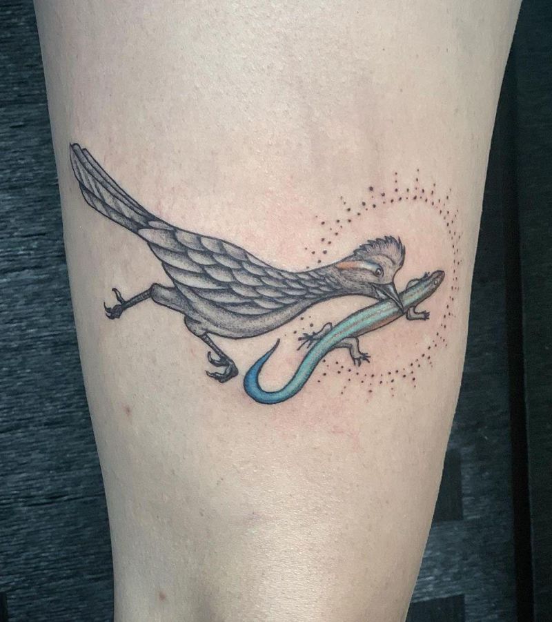 30 Pretty Roadrunner Tattoos You Must Try