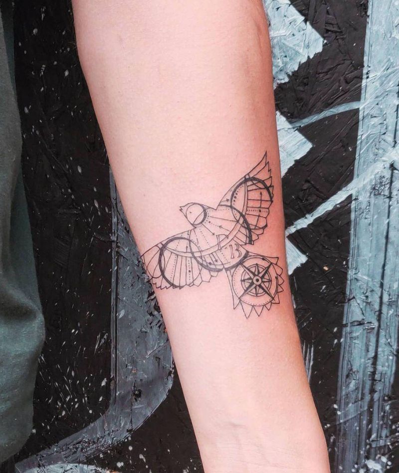 12 Pretty Skylark Tattoos You Can Copy