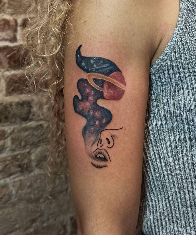 30 Elegant Smoke Tattoos to Inspire You