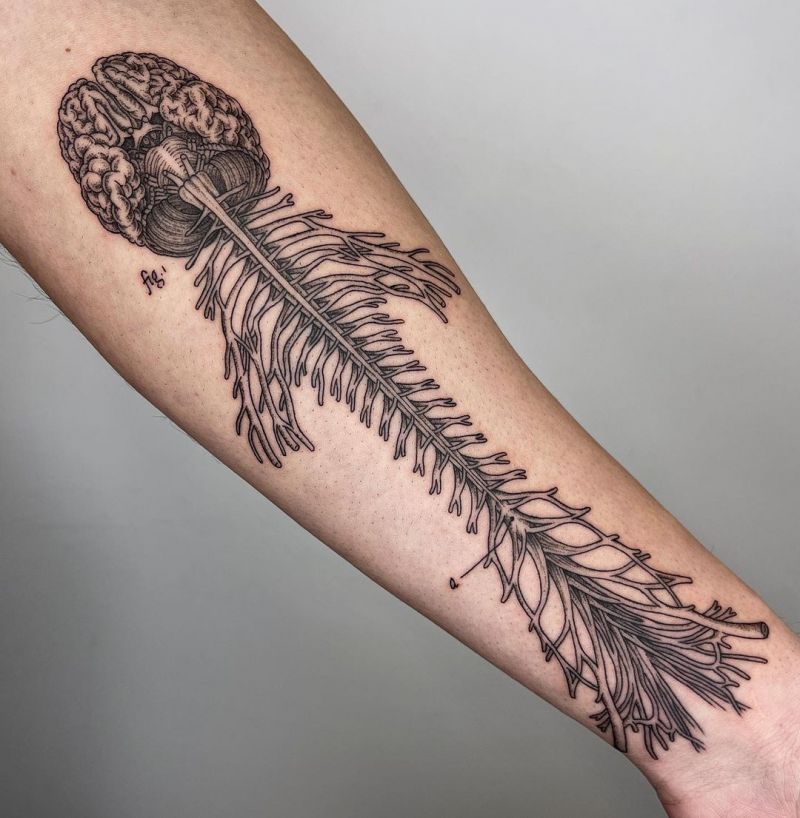21 Gorgeous Spinal Cord Tattoos You Must Try