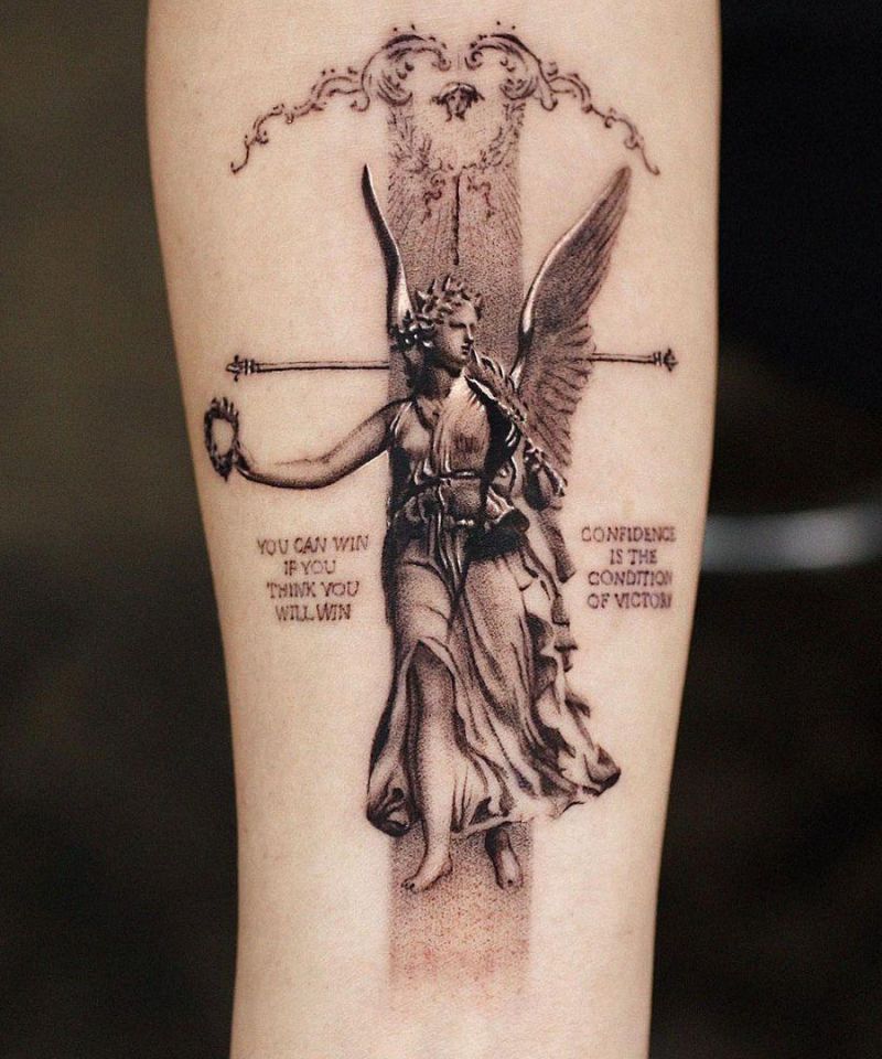 30 Pretty Statue Tattoos You Will Love