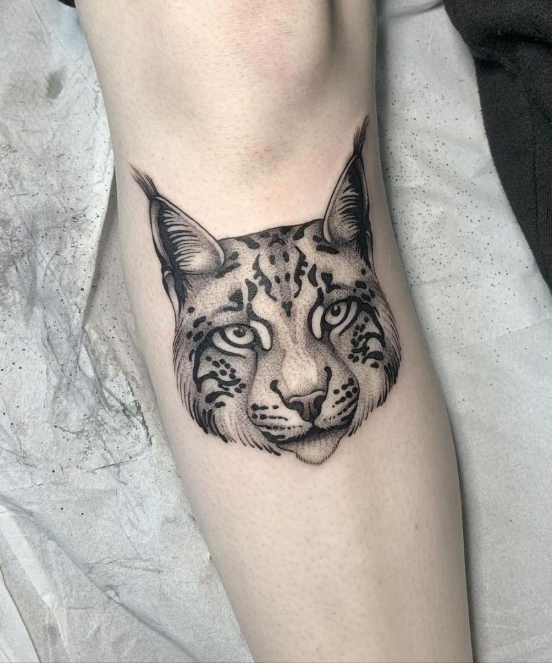 30 Gorgeous Bobcat Tattoos for Your Inspiration