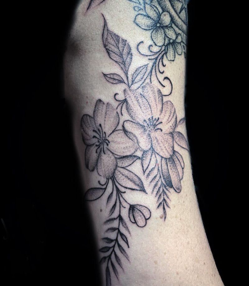 30 Pretty Cherokee Rose Tattoos You Will Love