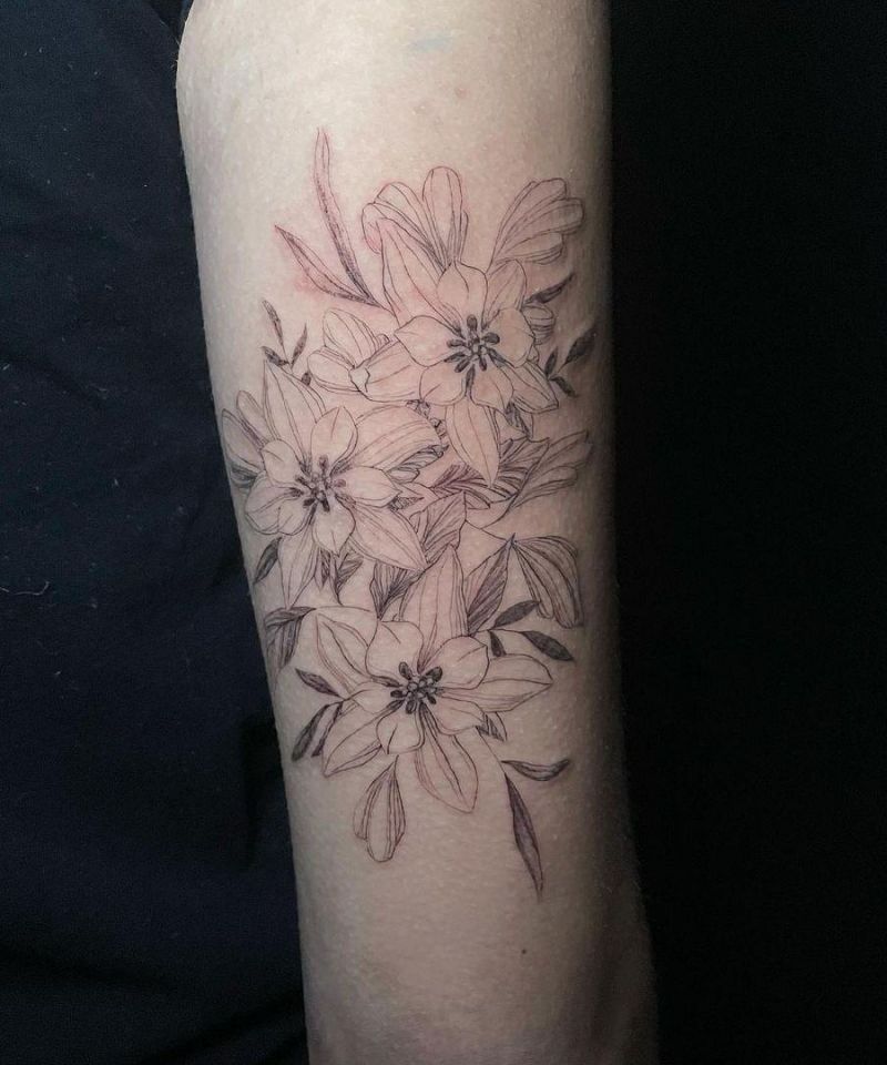 30 Pretty Columbine Tattoos You Will Love