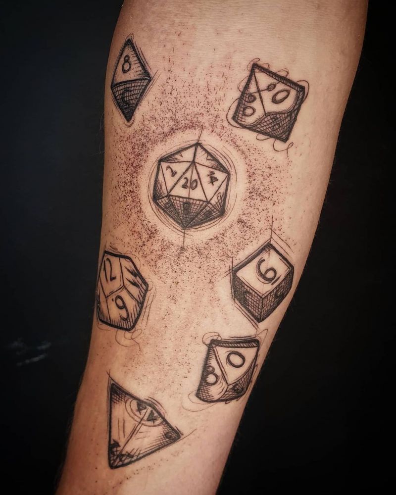 30 Pretty D20 Tattoos You Can Copy